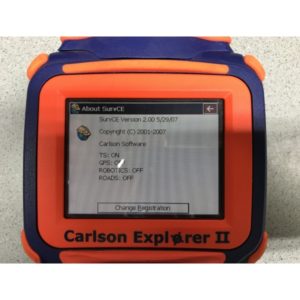 Carlson Explorer II w/ SurvCE