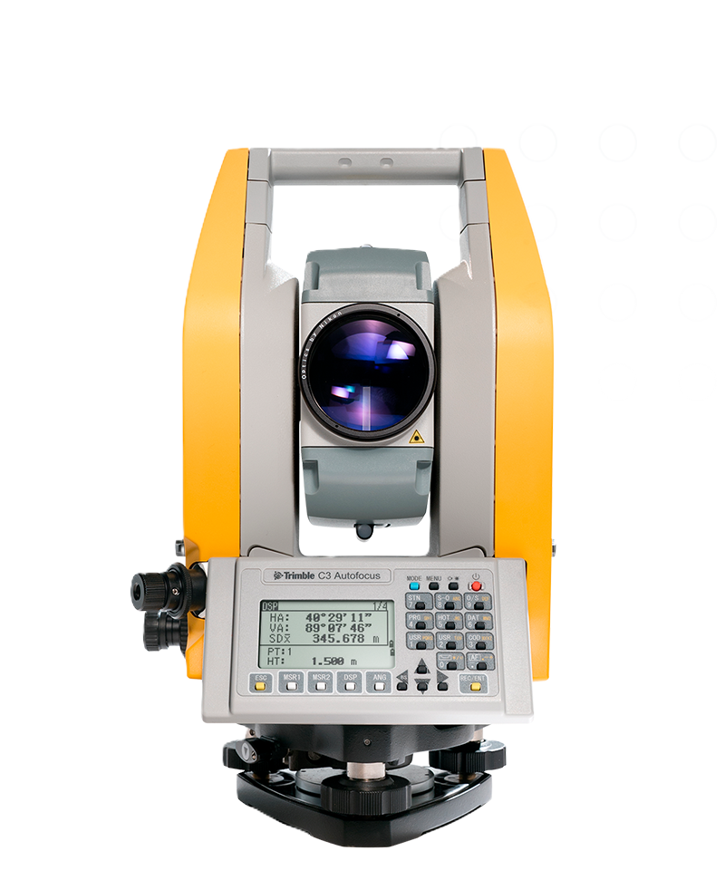Trimble C3 1" Total Station with Optical Plummet